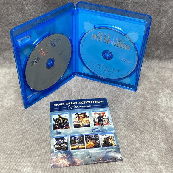 Star Trek & Star Trek Into Darkness Blu-Ray DVD Set - Picture 6 of 7